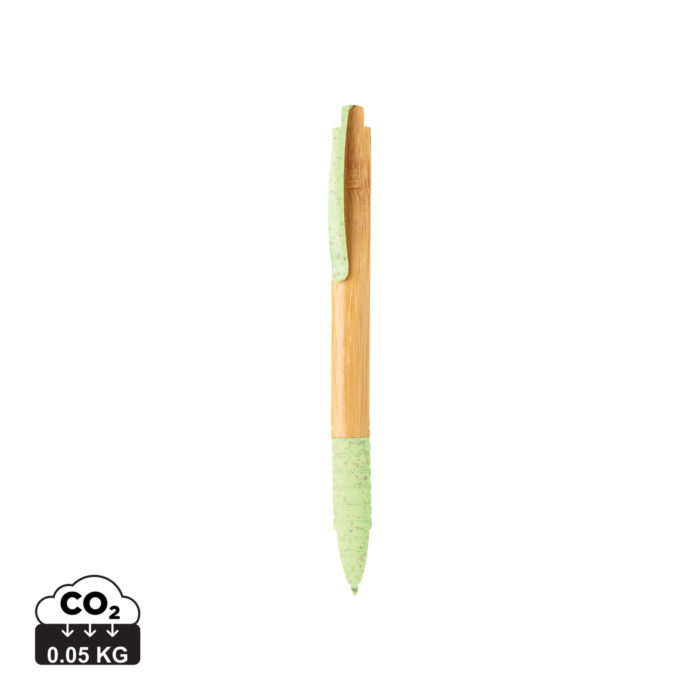 Stylos éco  couleur vert en Bambou
