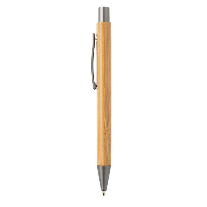Stylo en bambou au design épuré – Image 3