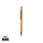 Stylos éco  couleur marron en Bambou