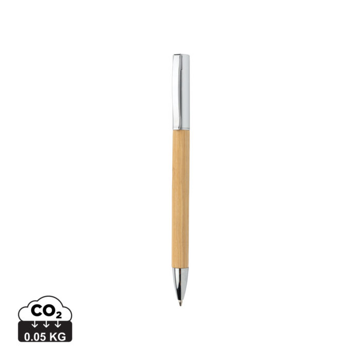 Stylos éco  couleur marron en Bambou