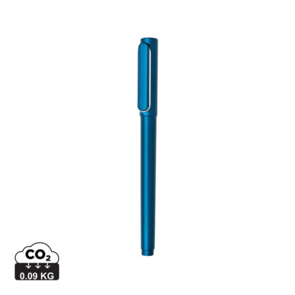 Stylos en plastique  couleur bleu en ABS