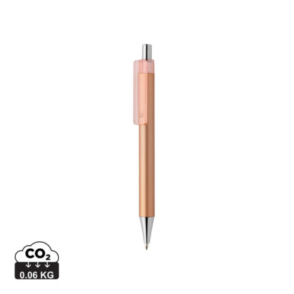 Stylos en plastique  couleur marron en ABS