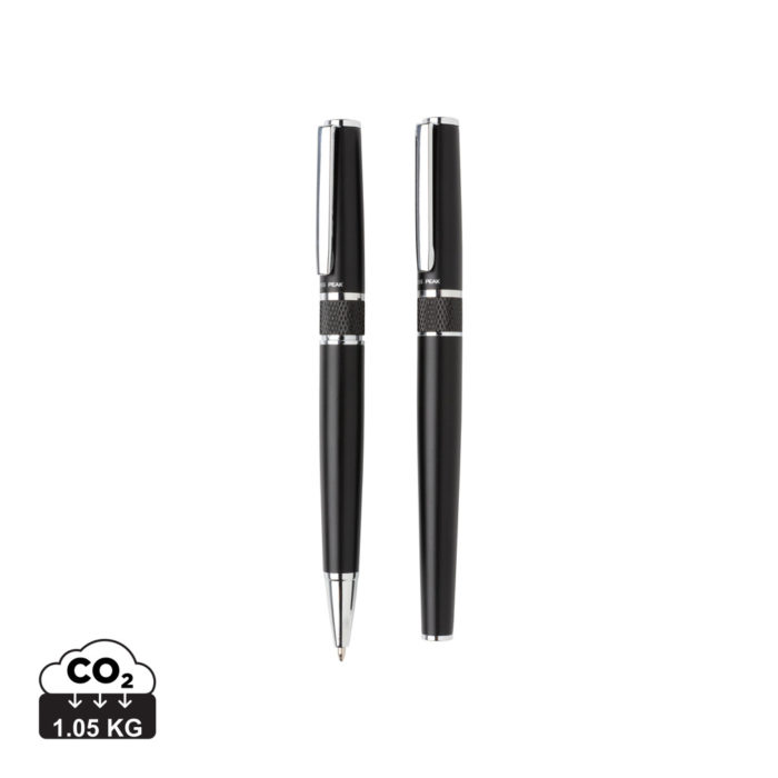 Stylos en métal  couleur noir en Acier