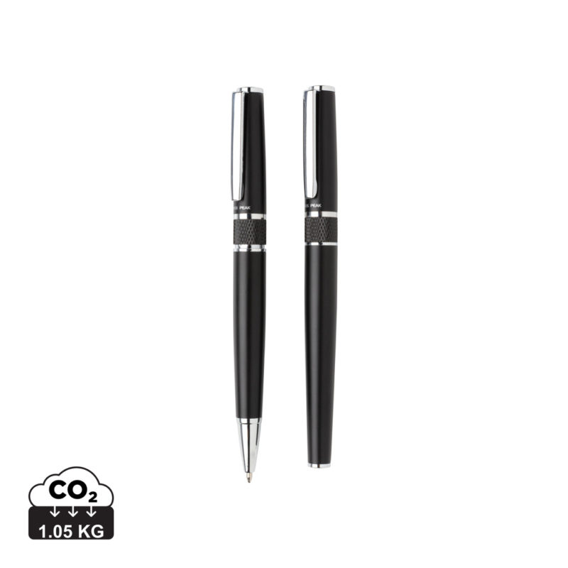 Stylos en métal  couleur noir en Acier