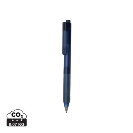 Stylos en plastique  couleur bleu marine en PC