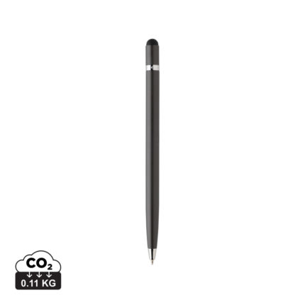 Stylos en métal  couleur gris en Aluminium