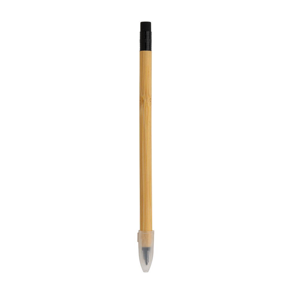 P611.099__B_2__7c89c0de30ae4ad0b6c2a59fbaca3468 Crayon infini en bambou avec gomme – Image 3