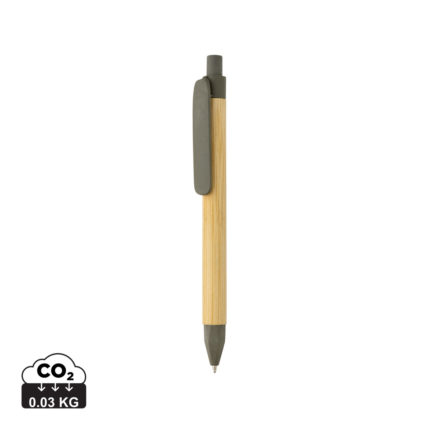 Stylos éco durables couleur vert en Papier
