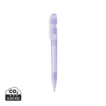 Stylos en plastique durables couleur violet en ABS recycléde la marque XD Collection