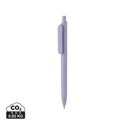 Stylos en plastique durables couleur violet en ABS recyclé