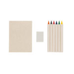 Set de 6 crayons de couleur avec carnet GRS Infinity Micki – Image 3