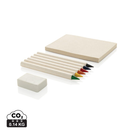 Crayons durables couleur blanc en Papier