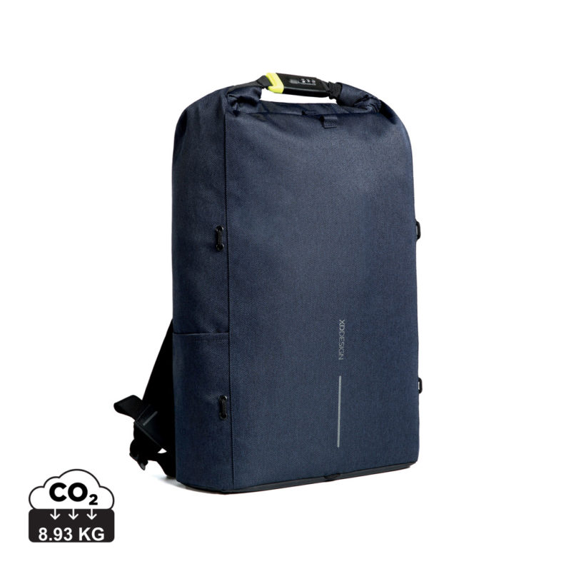 Sacs à Dos Anti-Vol  couleur bleu marine en Polyester