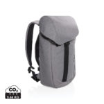 Sac à dos ordinateur  couleur gris en rPET