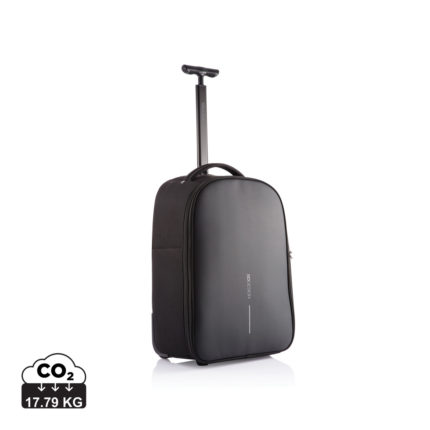 Sacs à dos trolley durables couleur noir en rPET
