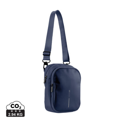 Sacs à bandoulière durables couleur bleu marine en rPET