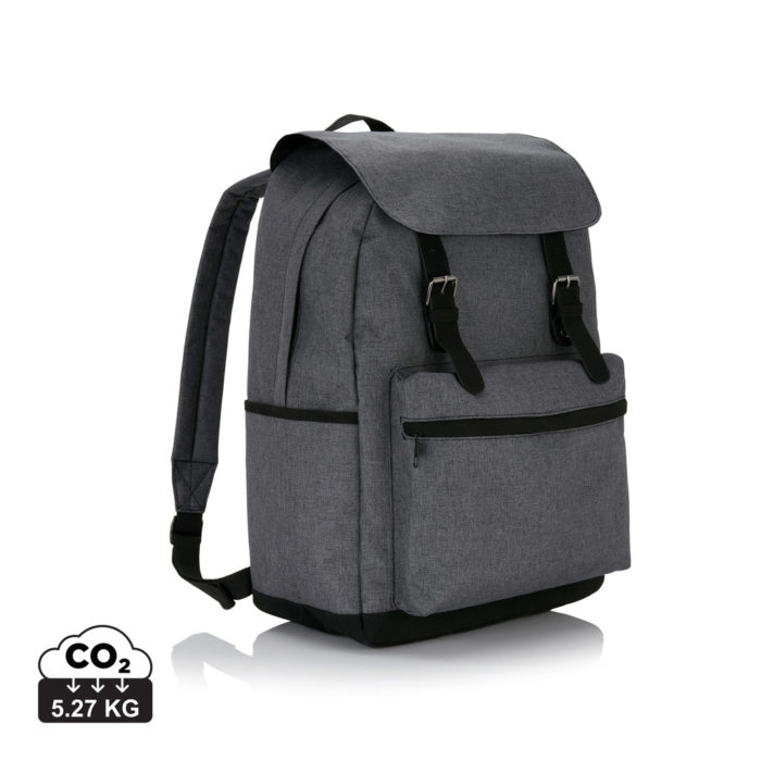 Sac à dos ordinateur  couleur gris en Polyester