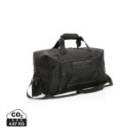 Sacs weekend sport durables couleur noir en rPET