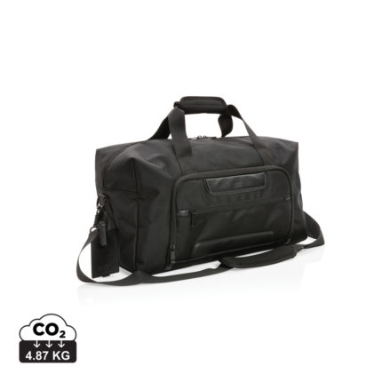 Sacs weekend sport durables couleur noir en rPET