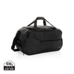 Sacs weekend sport durables couleur noir en rPET