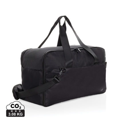 Sacs weekend sport durables couleur noir en rPET