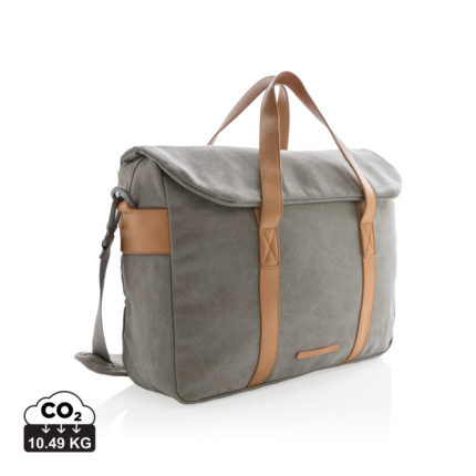Sacs ordinateur Executive  couleur gris en Toile
