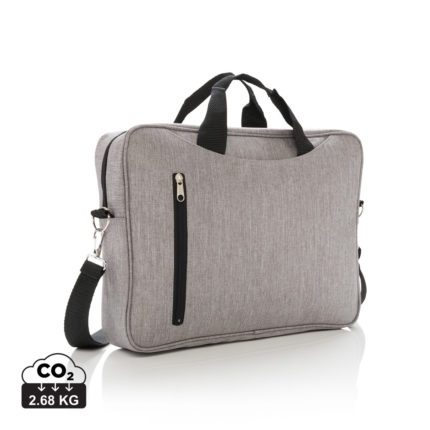 Sacs ordinateur Executive  couleur gris en Polyesterde la marque XD Collection