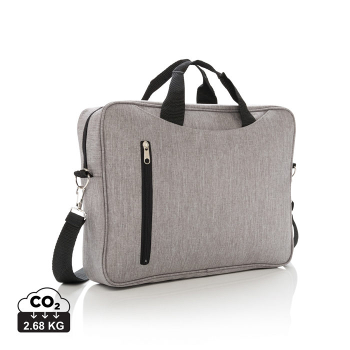 Sacs ordinateur Executive  couleur gris en Polyesterde la marque XD Collection