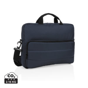 Sacs ordinateur Executive durables couleur bleu marine en rPET