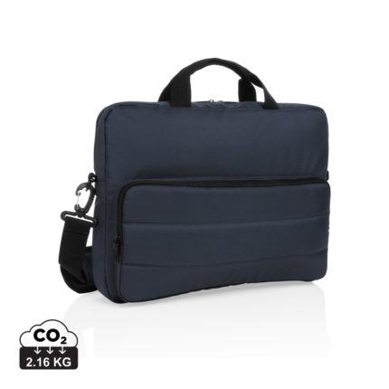 Sacs ordinateur Executive durables couleur bleu marine en rPET
