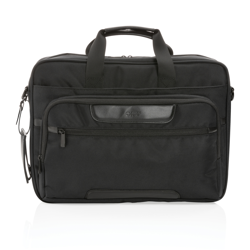 P732.101__B_2 Sacoche ordinateur Swiss Peak rPET AWARE™ Voyager 15.6 – Image 3
