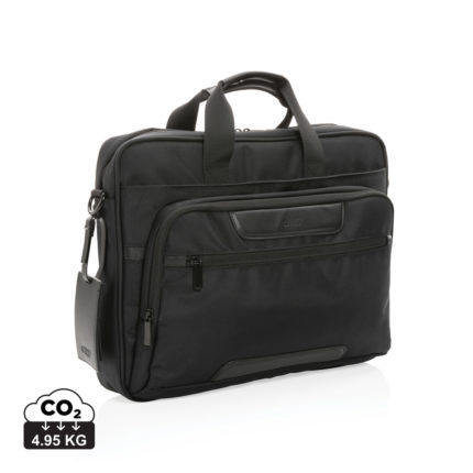 Sacs ordinateur Executive durables couleur noir en rPET