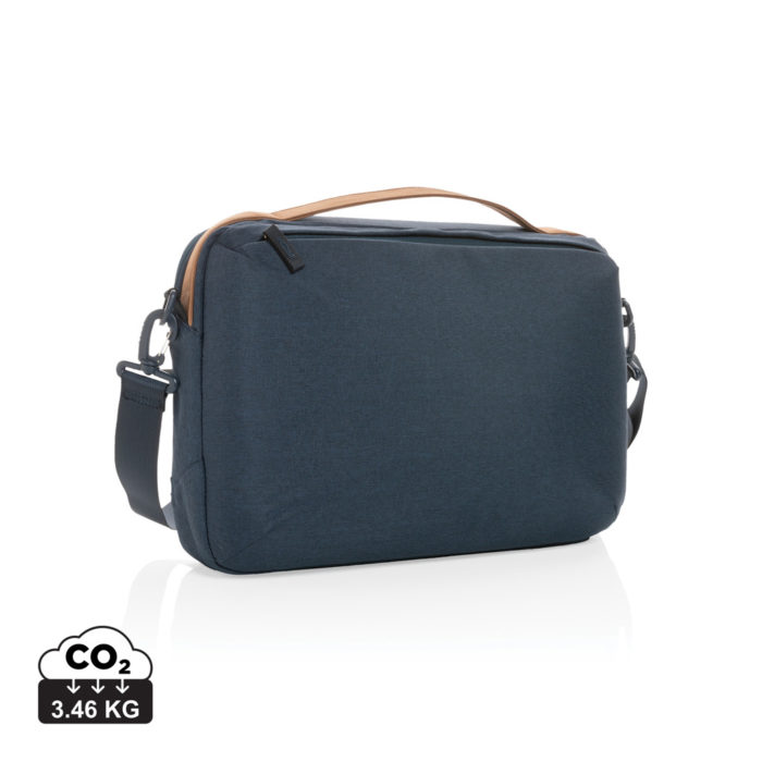 Sacs ordinateur Executive durables couleur bleu marine en rPET