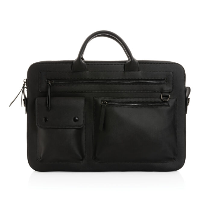 Sacoche ordinateur 14'' Swiss Peak en PU recyclé GRS – Image 3