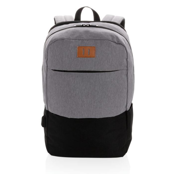 Sac à dos ordinateur 15,6" avec USB et anti RFID – Image 3