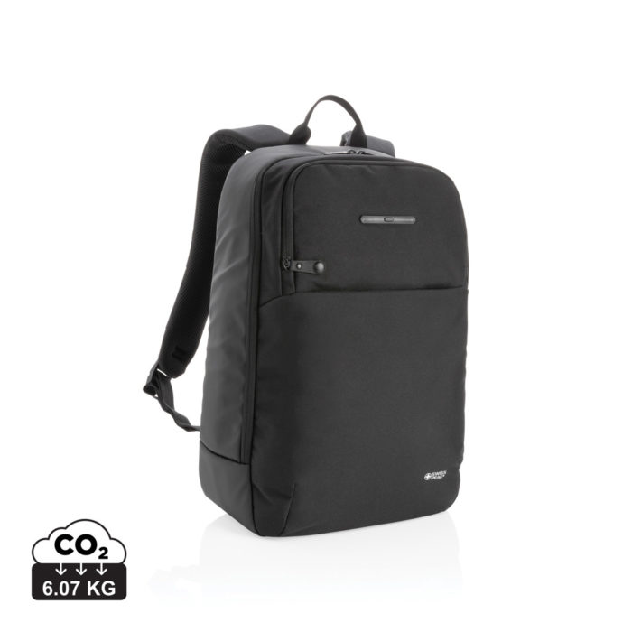 Sac à dos ordinateur  couleur noir en Polyester
