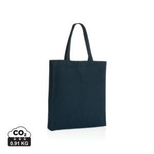 Sacs shopping durables couleur bleu marine en Coton recycléde la marque XD Collection