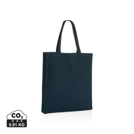 Sacs shopping durables couleur bleu marine en Coton recycléde la marque XD Collection