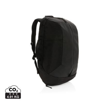 Sacs weekend sport durables couleur noir en rPET