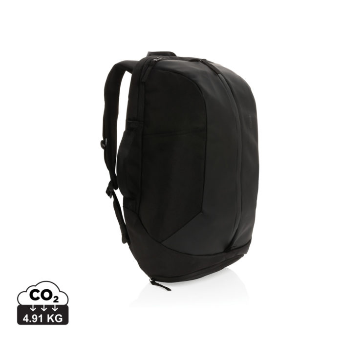 Sacs weekend sport durables couleur noir en rPET