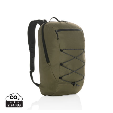 Sacs à dos basic durables couleur vert en rPET