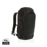 Sac à dos ordinateur durables couleur noir en rPET