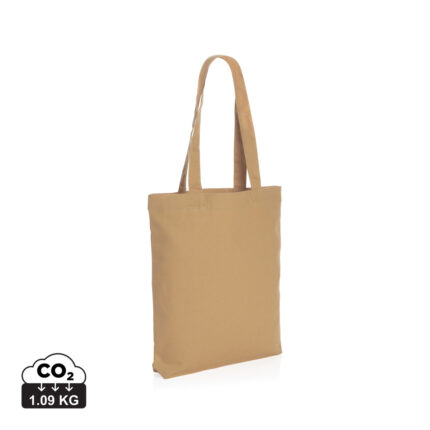 Sacs shopping durables couleur marron en Toile recycléde la marque XD Collection
