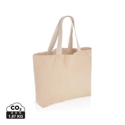 Sacs shopping durables couleur marron en Toile recycléde la marque XD Collection