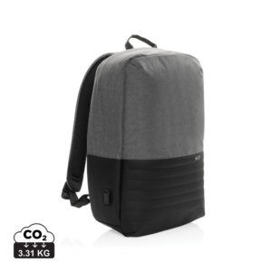 Sacs à Dos Anti-Vol durables couleur gris en rPET