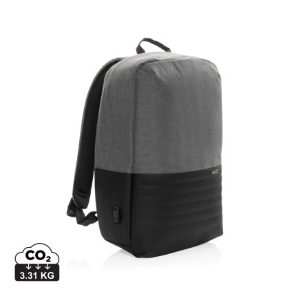 Sacs à Dos Anti-Vol durables couleur gris en rPET