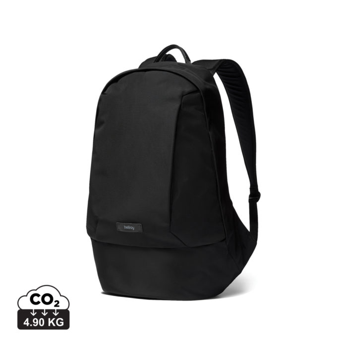 Sac à dos ordinateur durables couleur noir en rPETde la marque Bellroy