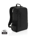Sac à dos ordinateur durables couleur noir en rPETde la marque XD Xclusive