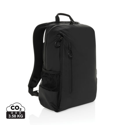 Sac à dos ordinateur durables couleur noir en rPETde la marque XD Xclusive