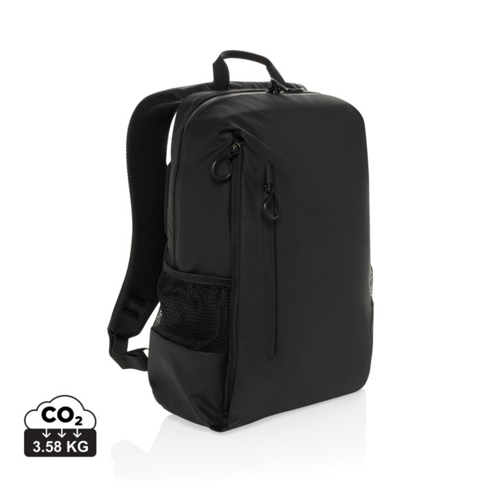 Sac à dos ordinateur durables couleur noir en rPETde la marque XD Xclusive